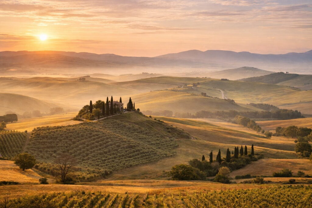 tuscany countryside